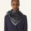 Leopard Print Silk Scarf Leopard Print Silk Scarf