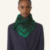 Leopard Print Silk Scarf Leopard Print Silk Scarf