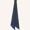 Leopard Print Silk Twilly Leopard Print Silk Twilly