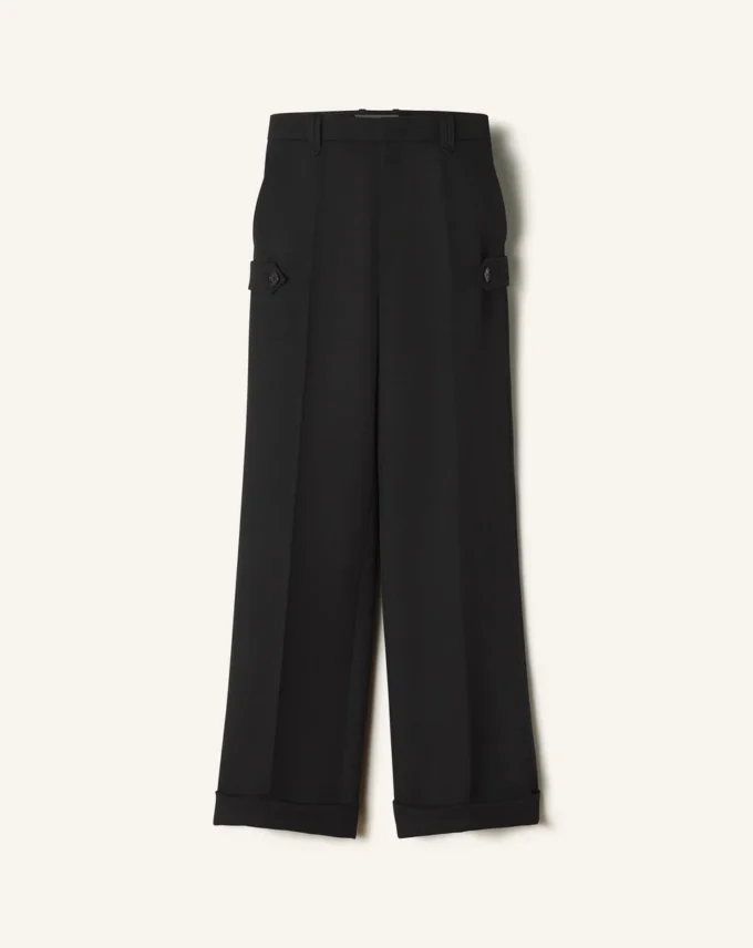 Light Wool Chino Pants