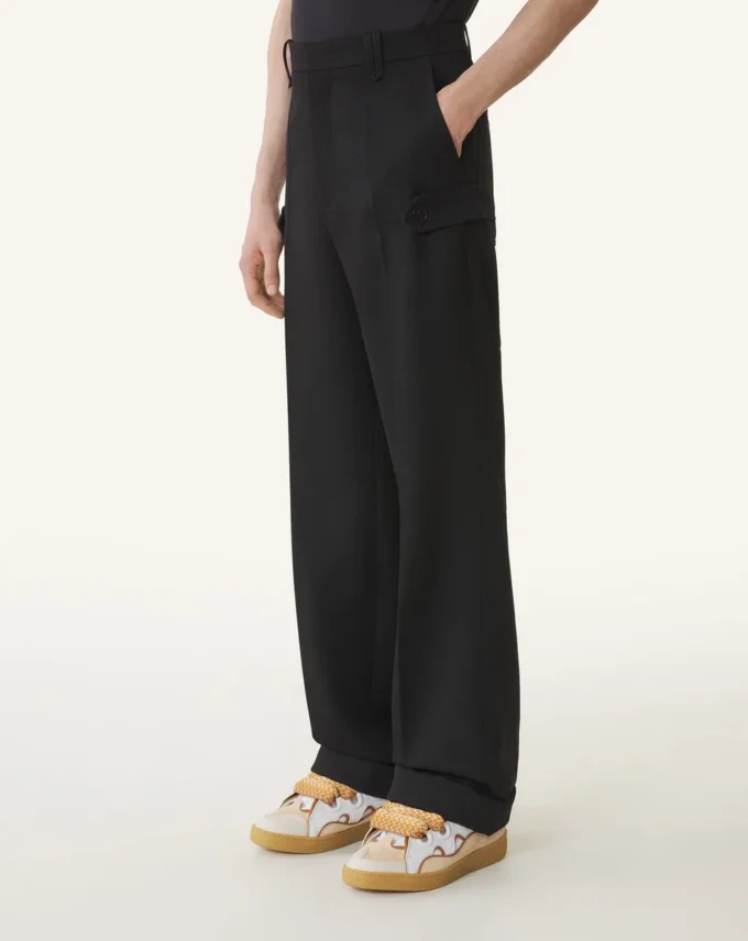 Light Wool Chino Pants