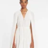 Long Charmeuse Ruffle Dress Long Charmeuse Ruffle Dress
