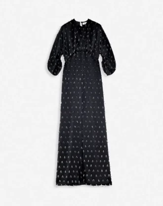 Long Embroidered Dress