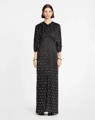 Long Embroidered Dress