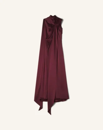 Long Jumpsuit in Satin
