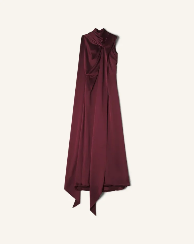 Long Jumpsuit in Satin Long Jumpsuit in Satin