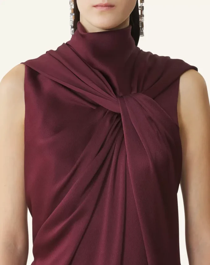 Long Jumpsuit in Satin Long Jumpsuit in Satin
