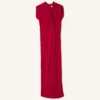 Long Knotted Dress in Satin Long Knotted Dress in Satin