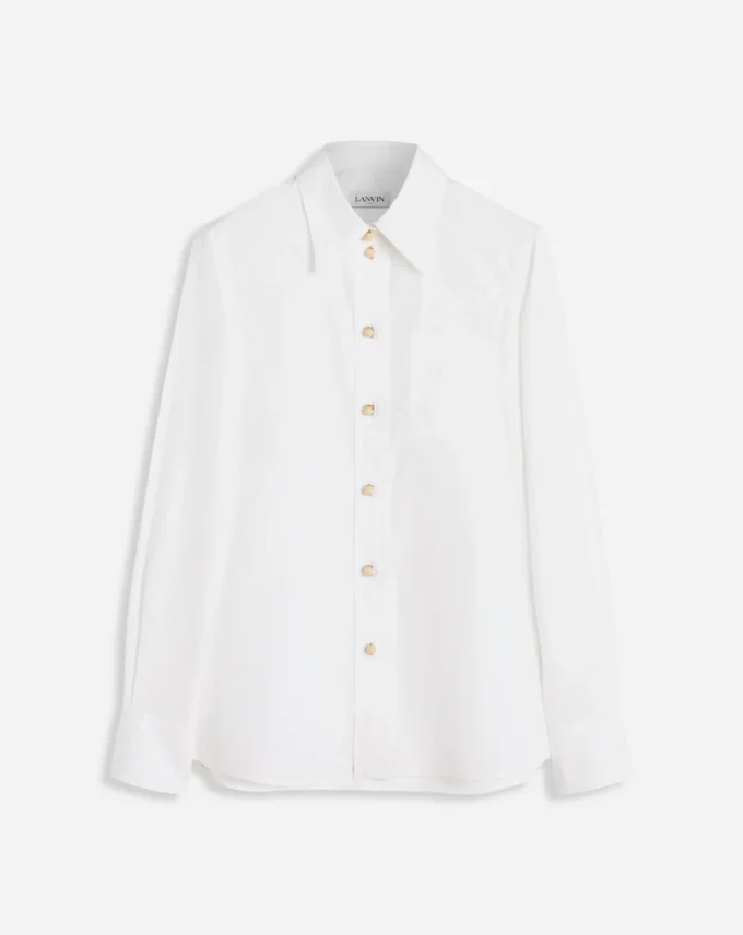 Long Sleeve Shirt in Poplin Long Sleeve Shirt in Poplin