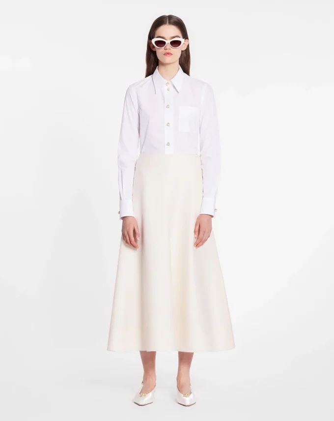 Long Sleeve Shirt in Poplin Long Sleeve Shirt in Poplin