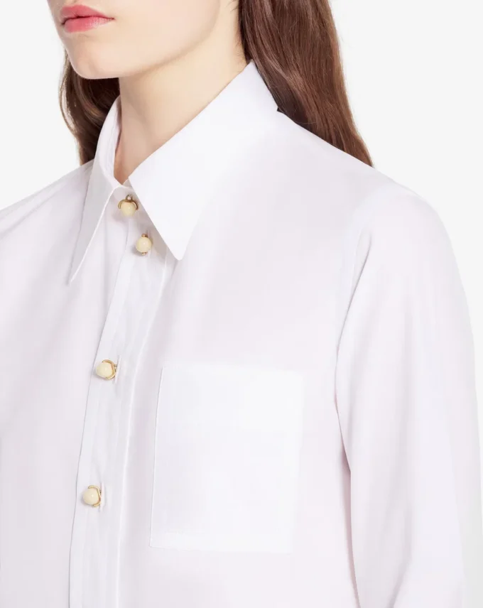 Long Sleeve Shirt in Poplin Long Sleeve Shirt in Poplin
