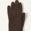 Long Slim Suede Gloves Long Slim Suede Gloves