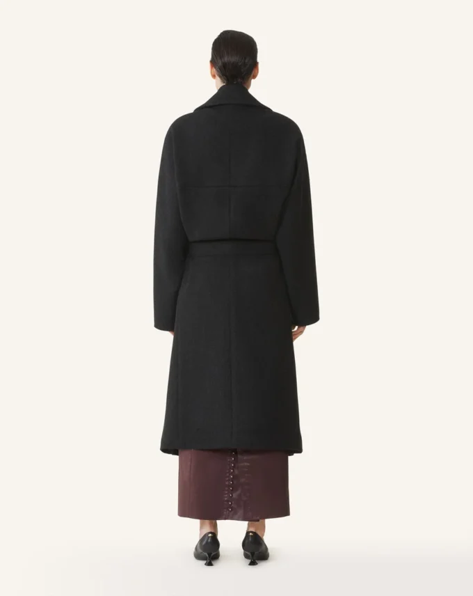 Long Wool Peacoat