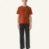 Loose Fit Washed Denim Pants Loose Fit Washed Denim Pants