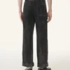 Loose Fit Washed Denim Pants Loose Fit Washed Denim Pants