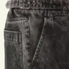 Loose Fit Washed Denim Pants Loose Fit Washed Denim Pants