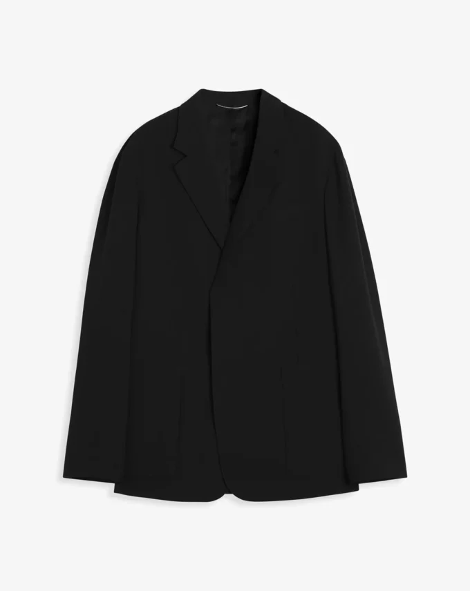 Loose-Fitting Wool Jacket Loose-Fitting Wool Jacket