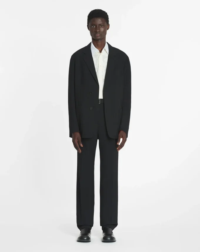Loose-Fitting Wool Jacket Loose-Fitting Wool Jacket
