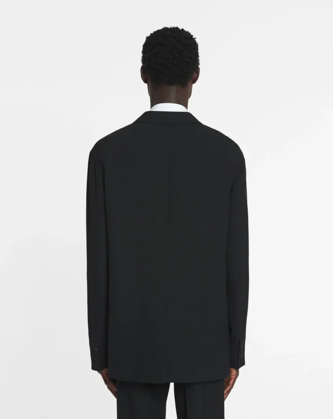 Loose-Fitting Wool Jacket Loose-Fitting Wool Jacket