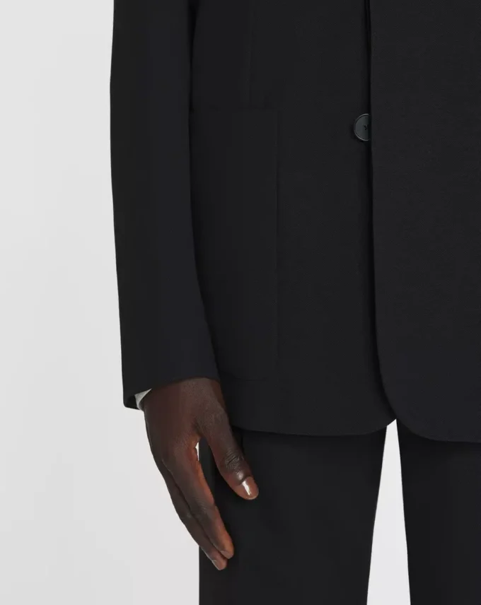 Loose-Fitting Wool Jacket Loose-Fitting Wool Jacket
