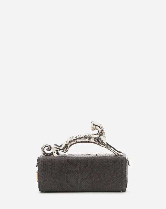 Medium Pencil Cat Bag in Python