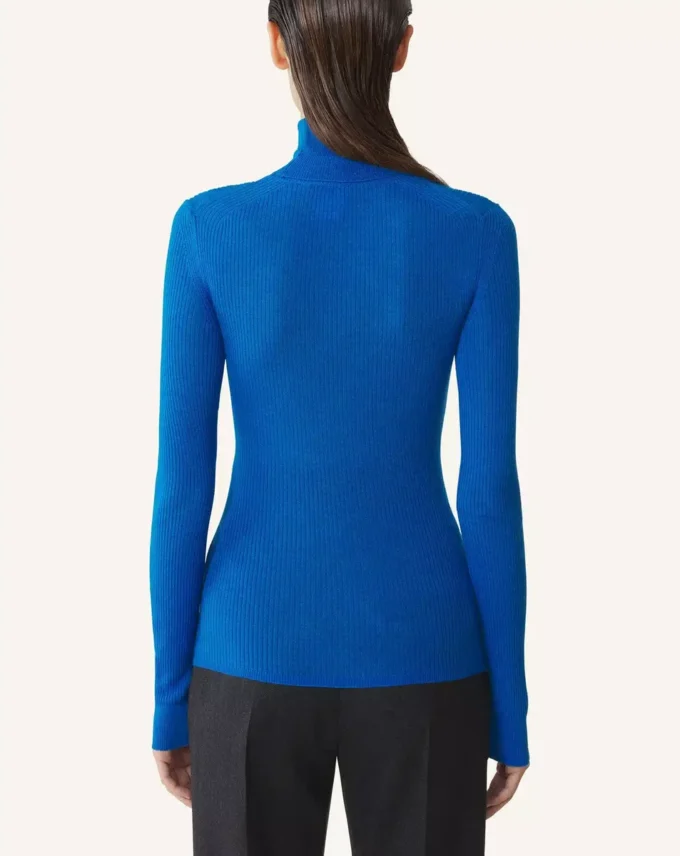 Merino Wool and Silk Turtleneck Sweater Merino Wool and Silk Turtleneck Sweater