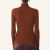 Merino Wool and Silk Turtleneck Sweater Merino Wool and Silk Turtleneck Sweater