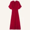 Midi Dress in Charmeuse Midi Dress in Charmeuse