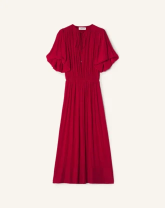 Midi Dress in Charmeuse