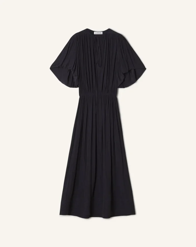 Midi Dress in Charmeuse Midi Dress in Charmeuse