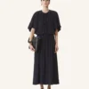 Midi Dress in Charmeuse Midi Dress in Charmeuse