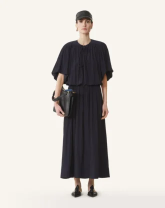 Midi Dress in Charmeuse