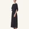 Midi Dress in Charmeuse Midi Dress in Charmeuse