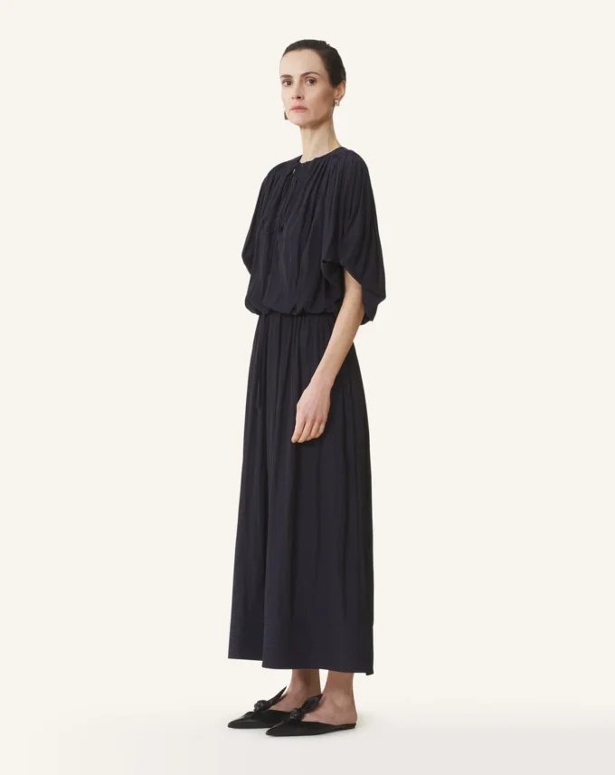 Midi Dress in Charmeuse Midi Dress in Charmeuse