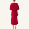 Midi Dress in Charmeuse Midi Dress in Charmeuse