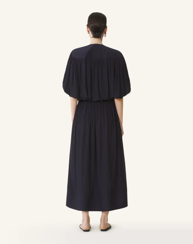 Midi Dress in Charmeuse Midi Dress in Charmeuse
