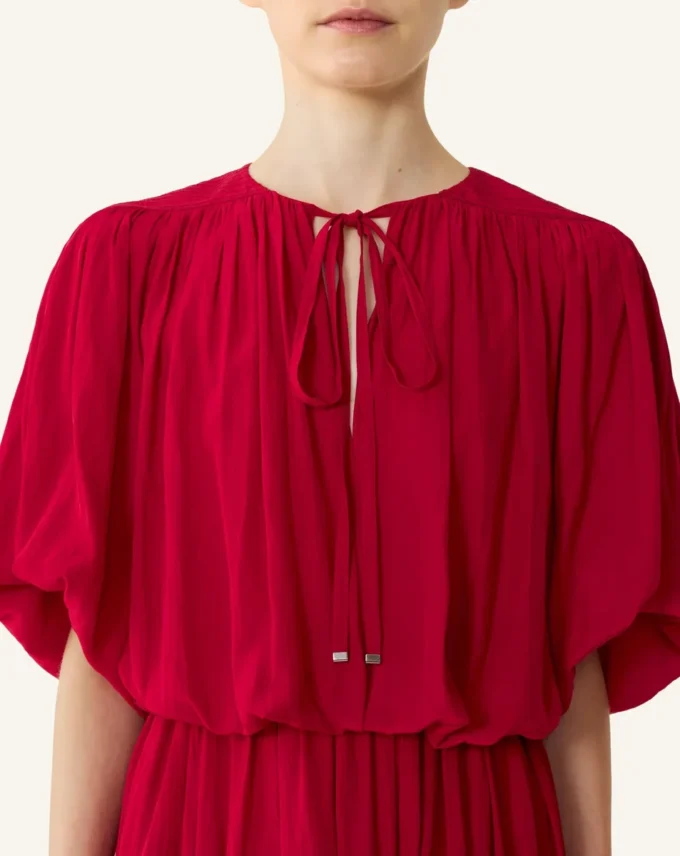Midi Dress in Charmeuse Midi Dress in Charmeuse