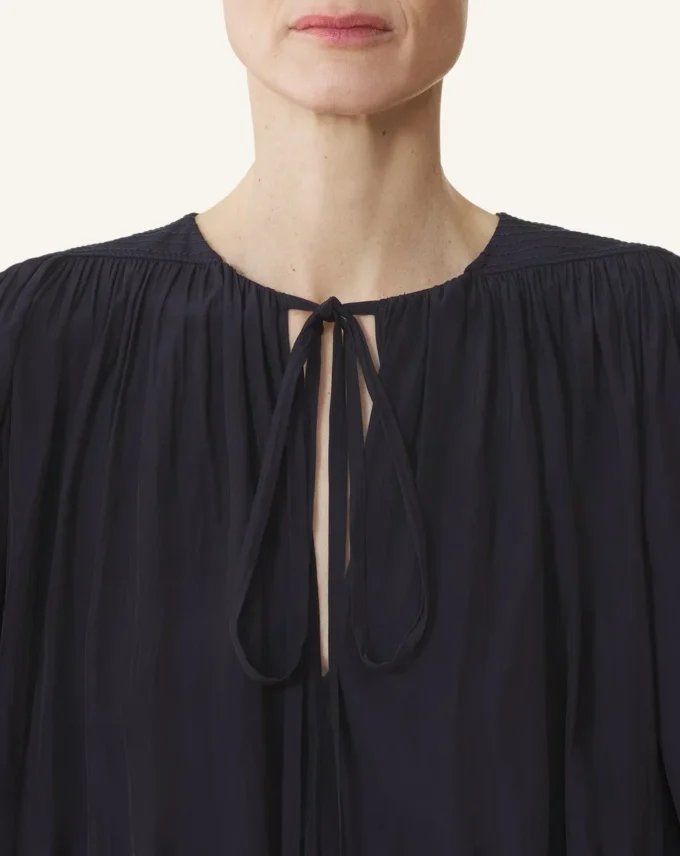 Midi Dress in Charmeuse Midi Dress in Charmeuse