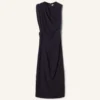 Midi Dress in Flannel Midi Dress in Flannel