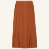 Midi Skirt in Charmeuse Midi Skirt in Charmeuse
