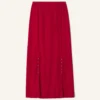 Midi Skirt in Charmeuse Midi Skirt in Charmeuse