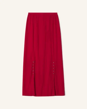 Midi Skirt in Charmeuse Midi Skirt in Charmeuse