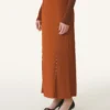 Midi Skirt in Charmeuse Midi Skirt in Charmeuse