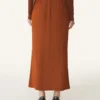 Midi Skirt in Charmeuse Midi Skirt in Charmeuse