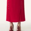 Midi Skirt in Charmeuse Midi Skirt in Charmeuse