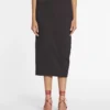 Midi Skirt in Wool and Viscose Midi Skirt in Wool and Viscose