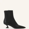 Midnight Step Leather Ankle Boot Midnight Step Leather Ankle Boot