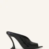 Midnight Step Mule in Patent Leather Midnight Step Mule in Patent Leather