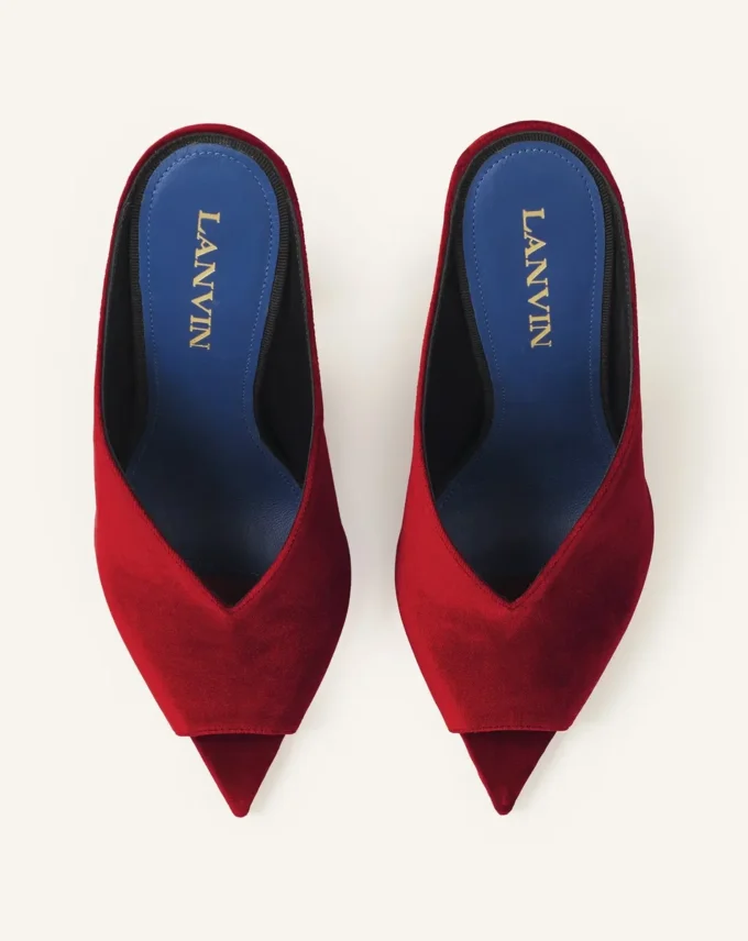 Midnight Step Mule in Velvet