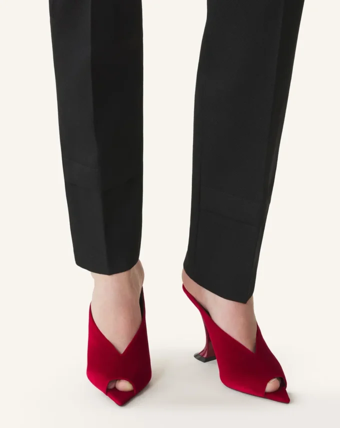 Midnight Step Mule in Velvet